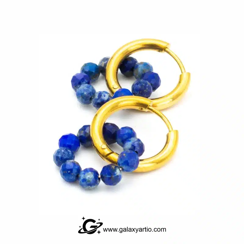 گوشواره سنگ لاجورد