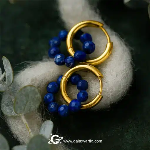 گوشواره سنگ لاجورد