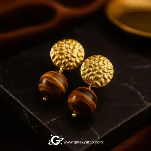 گوشواره سنگ چشم ببر