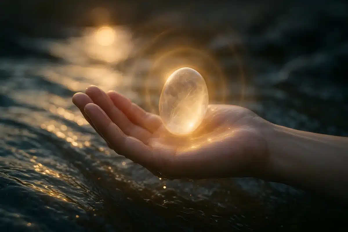 روش پاکسازی و شارژ سنگ‌ها با آب و انرژی نور