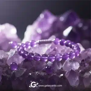 دستبند سنگ آمیتیست