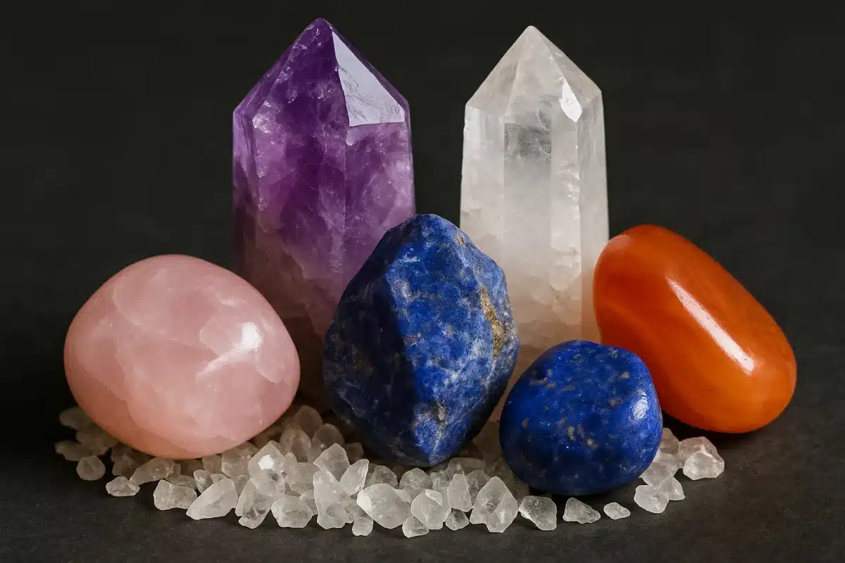 استفاده از سلنیت و کوارتز برای شارژ سنگ‌های دیگر