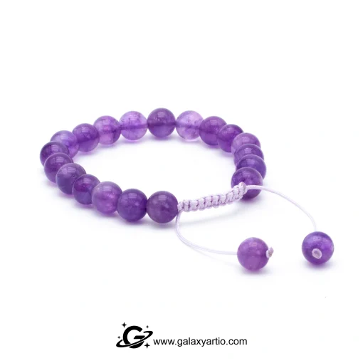 دستبند سنگ آمیتیست