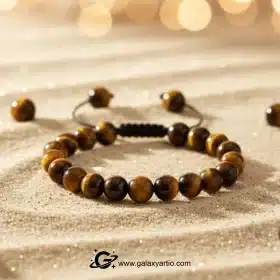دستبند سنگ چشم ببر