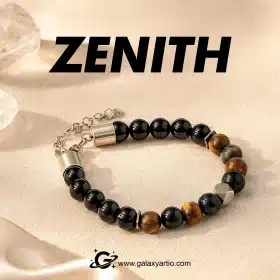 دستبند سنگ و نقره زنیت