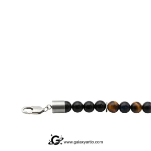 دستبند سنگ و نقره زنیت