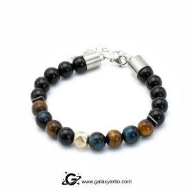 دستبند سنگ و نقره زنیت