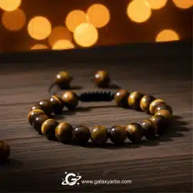 دستبند سنگ چشم ببر