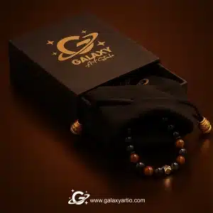 دستبند سنگ و نقره زنیت