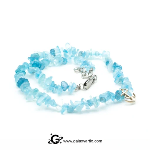 گردنبند سنگ و نقره کاسپین