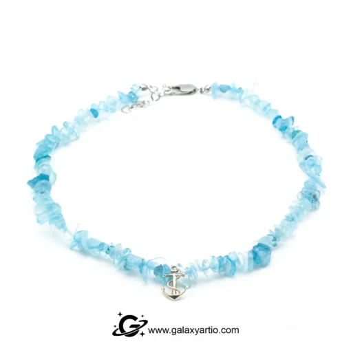 گردنبند سنگ و نقره کاسپین