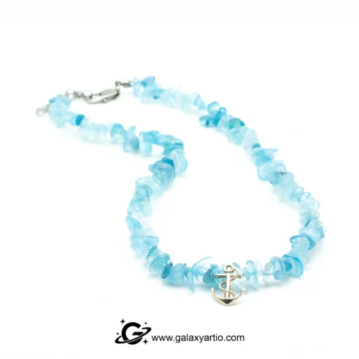 گردنبند سنگ و نقره کاسپین