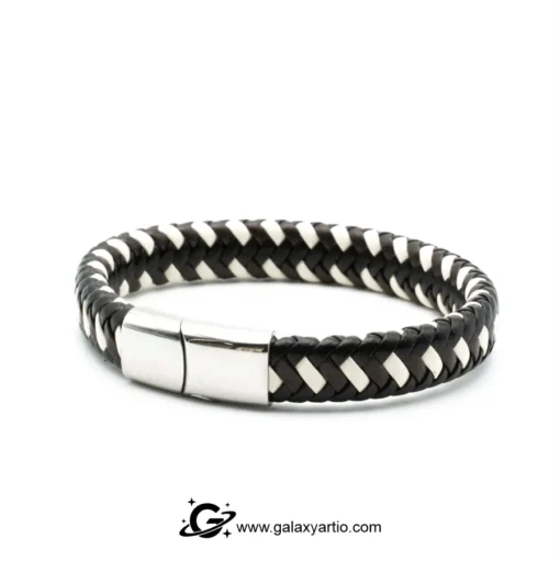 دستبند چرمی زبرا