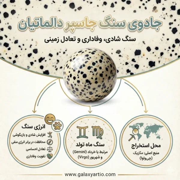 دستبند جاسپر دالماتیان