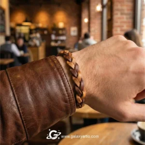 دستبند چرمی وینتیج