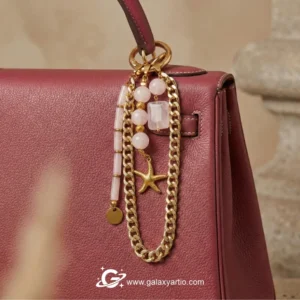 چارم سنگی رز کوارتز