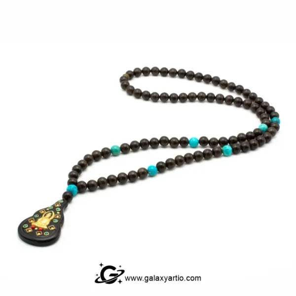 گردنبند سنگ و چوب کارما