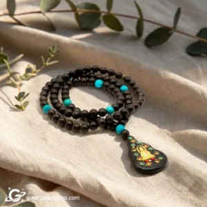 گردنبند سنگ و چوب کارما