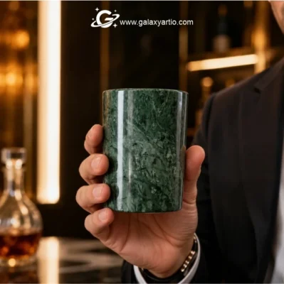 ماگ سنگ مرمر سبز